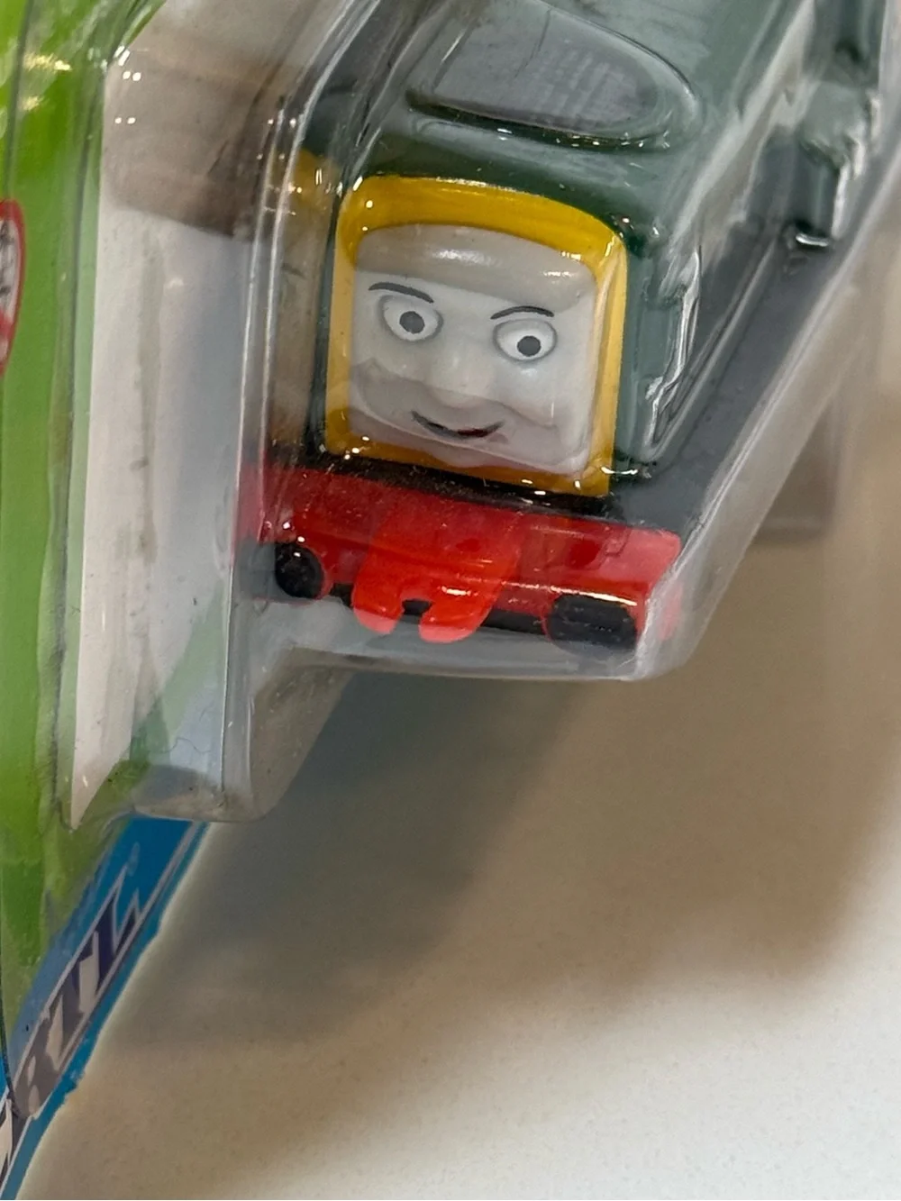 ERTL Thomas the Train Engine & Friends DEREK 2000 Diecast Card 65 FLAW